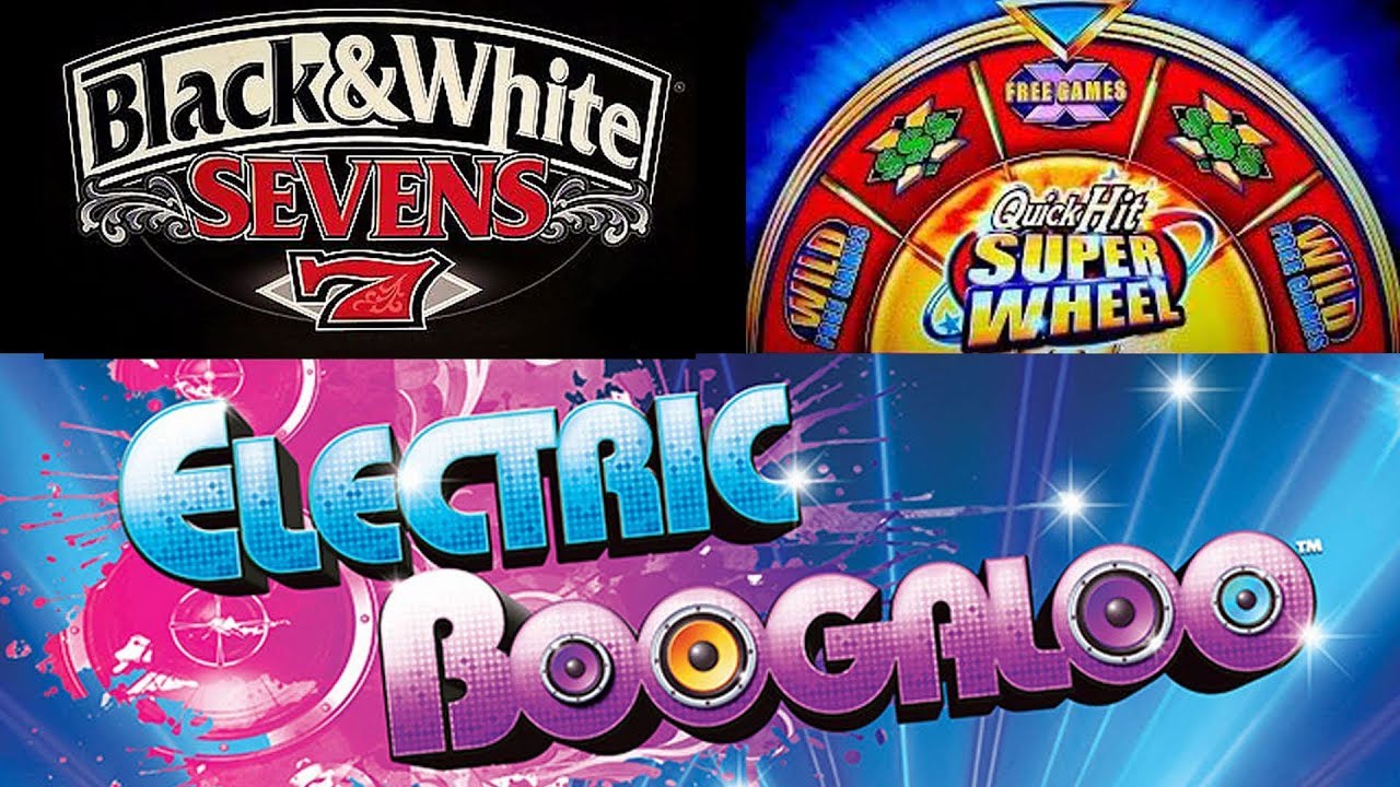 Quick Hit Black & White Sevens Slots